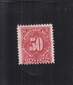 US: Sc #J37, MH, Thin, Heavy Hinged, 50c Postage Due (39913)