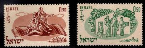 ISRAEL Scott 178-179 Operation Magic Carpet set MNH**