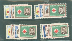 Guatemala #C291-C294 Mint (NH) Single (Complete Set)