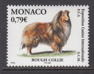 Monaco 2286 Dog MNH VF