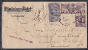 United States - Jul 1932 Chicago, IL  Special Delivery Cover to Canada