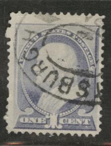 USA Scott 212 Used stamp CV $2.25