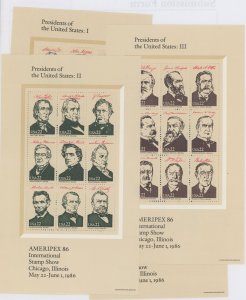 United States #2216-2219 Mint (NH) Souvenir Sheet