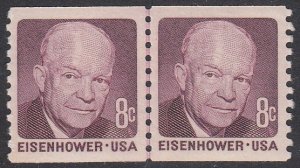 United States 1402 MNH Line Pair CV $0.60