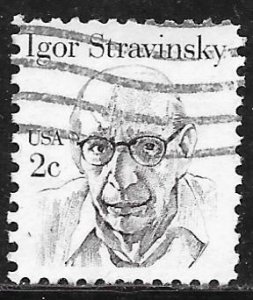 USA 1845: 2c Igor Stravinsky, used, VF