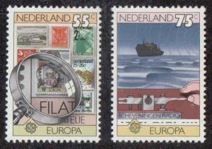 Netherlands ~ 1979 ~ # 587-88 ~ Cplt Set 2 ~  M, HMR  cv .80