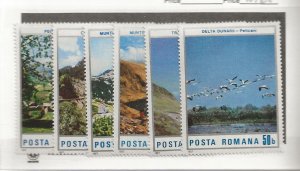 ROMANIA Sc 3452-7 NH ISSUE OF 1987 - NATURE PROTECTION 