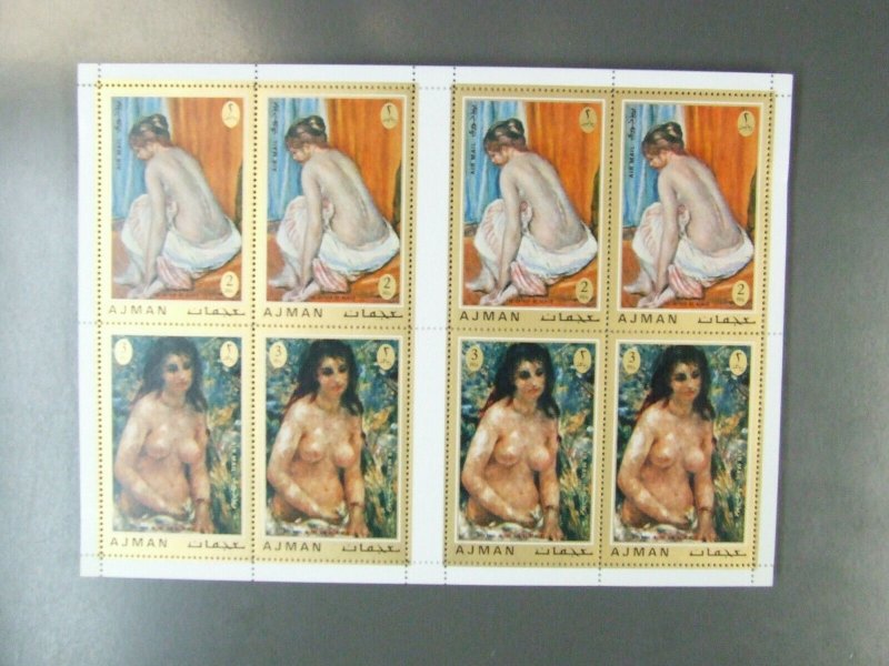 Ajman 853-860 100 Set IN Arch / MNH Michelwert