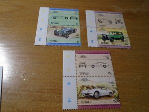 Tuvalu  #  272-74  MNH