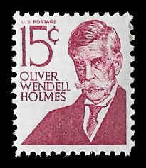 PCBstamps   US #1288 15c Oliver Wendell Holmes, MNH, (4)