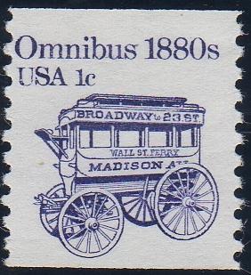 United States 1897 - Mint-NH - 1c Omnibus (1983)