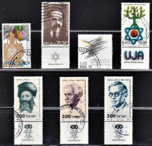 Israel Scott 699, 705-07, 722, 754, 755  F to VF used.