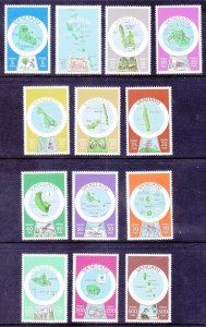 Vanuatu 1980 280-82 & 28a-82a MNH 1980 English & French Sets (See 2 Scans)