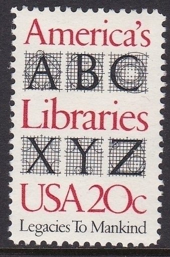 2015 America's Libraries MNH