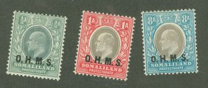 Somaliland Protectorate #O11/O14 Unused Single