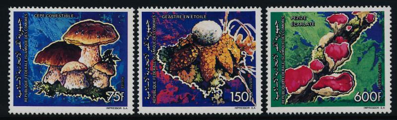 Comoro Islands 776-8 MNH Mushrooms