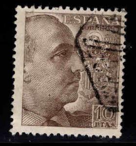 SPAIN Scott 709 Used Franco stamp