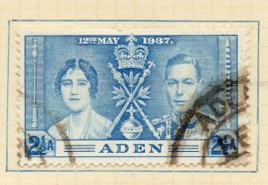 Aden 1937 Early Issue Fine Used 2as. NW-194921