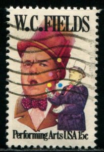 1803 US 15c WC Fields, used