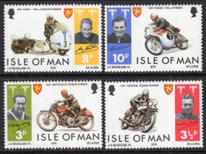 Isle of Man 40-43 Motorcycles MNH VF