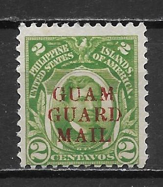 Guam M7 2c Guard Mail single MH