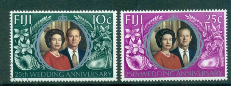 Fiji 1972 Silver Wedding MLH lot54310