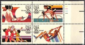 C109-112, PB-4 #1111U/R. \Summer Olympics\ MNH .35 cent