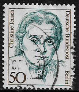 Germany: Berlin #9N520 Used Stamp - Christine Teusch (u)