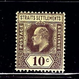 Straits Settlements 116 MH 1908 issue
