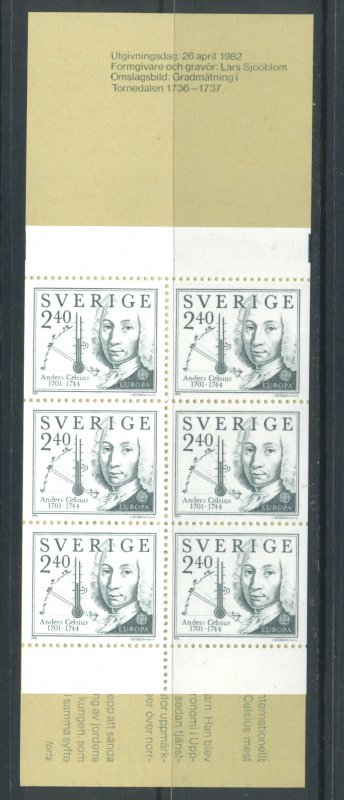 Sweden 1402a MNH bklt cgs