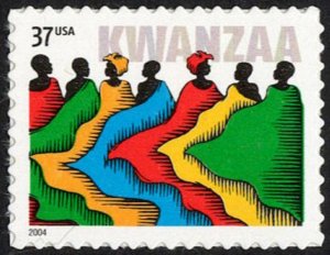 USA Sc. 3881 37c Kwanzaa 2004 MNH single