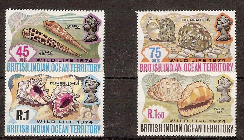 BRITISH INDIAN OCEAN TERRITORY commeratives collection