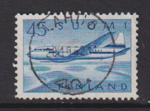 Finland    #C7  used  1959  Convair airplane 45m