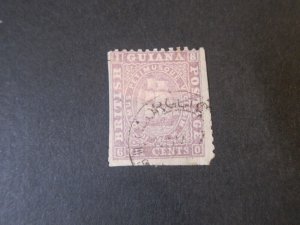 British Guiana 1862 Sc 27 used 