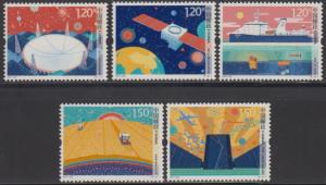 China PRC 2017-23 Science and Technology Innovation Stamps Set of 5 MNH