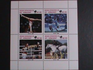 ST.VINCENT1988 SUMMER OLYMPIC GAMES-SEOUL'88-KOREA MNH S/S VERY FINE