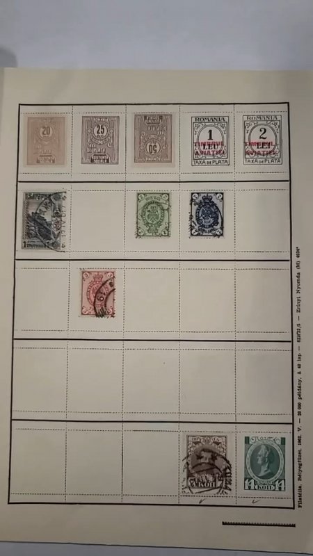 Dealer Stamp Approval Book(Romania, Russia, Saar, San Marino, Etc.)