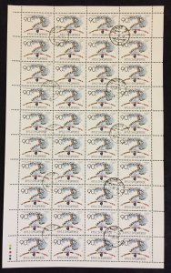 ALBANIA 1990 Football World Cup Set in Sheets Used (120 Stamps) AL29