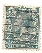 Great Britian #165  King George V  (U) CV$2.25