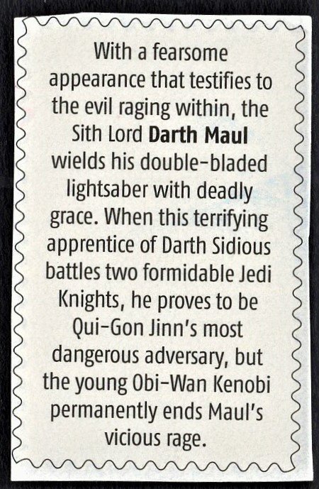 US 4143-k MNH VF 41 Cent Star Wars Darth Maul Self-Adhesive