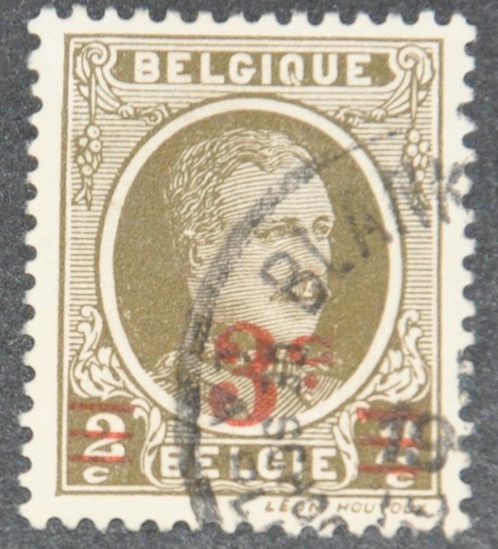 DYNAMITE Stamps: Belgium #191 – USED