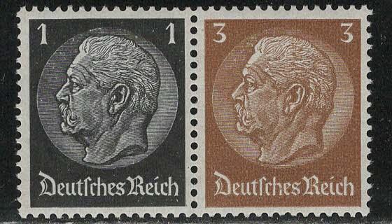 Germany Scott # 415, 416, mint nh, se-tenant, Mi# W95