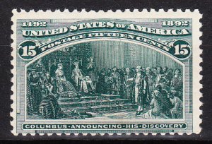 MOstamps - US Scott #238 Mint OG LH - Lot # DS-3844