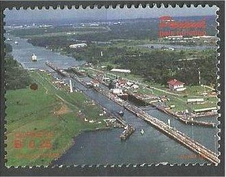 PANAMA, 1997, used 25c, Panama Canal, Scott 860