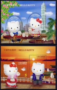 CHINA TAIWAN Sc#3571-2 S/S 2004 Hello Kitty MNH