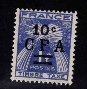 Reunion Scott J36 MH* postage due stamp