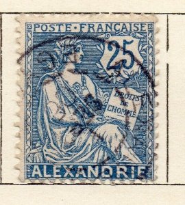 Alexandria 1902-06 Early Issue Fine Used 25c. NW-115886