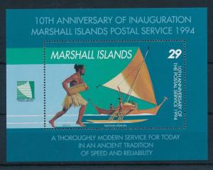 [24505] Marshall Islands 1994 Ships Boats Traditional sail boat MNH