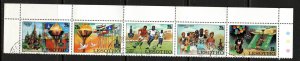 Lesotho Sc #295a Used Strip of 5