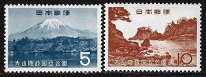 Japan #830-831  MNH